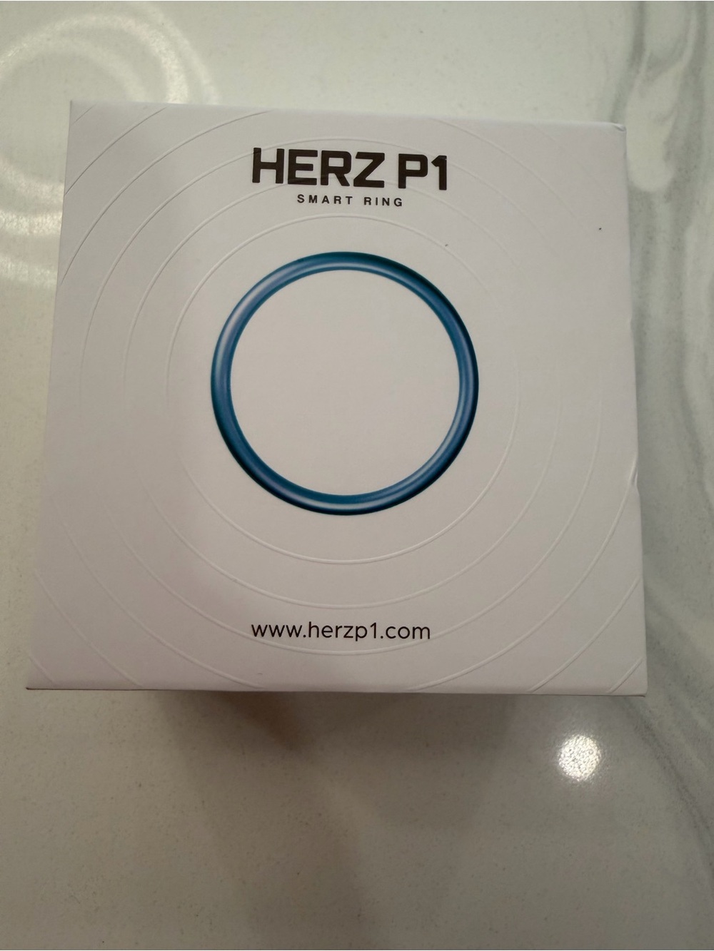 HERZ P1 Smart Ring - Silver